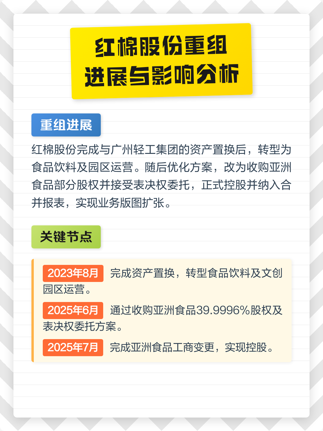 邢台市食品资产重组(食品资产重组案例)